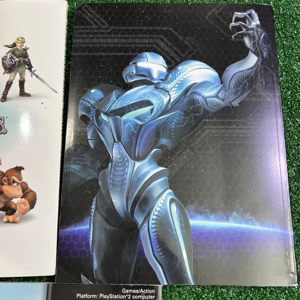 Lot Of 3 Gaming Strategy Books Metroid Prime 3‎ Tribes Super Smash Bros